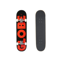 Skateboard Globe GO Fubar  7.75''- Black/Red - Complete 2023