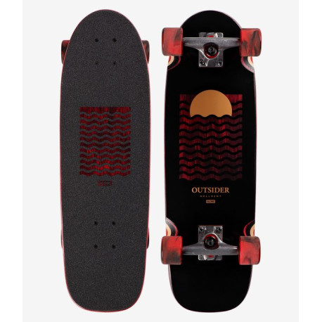 Skateboard Globe Outsider 27'' - Hellbent/Red - Complete 2023