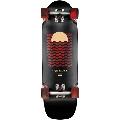 Skateboard Globe Outsider 27'' - Hellbent/Red - Complete 2023