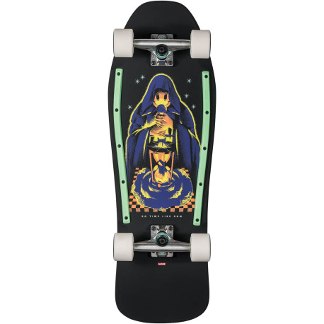 Skateboard Globe Phantom 31'' - Black/No Time- Complete 2023