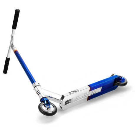 Stunt Scooter Motion Scooter Urban Pro Chrome Neo Blue 2022  - Freestyle Scooter Komplett