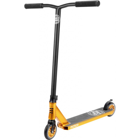 Stunt Scooter Motion Scooter Urban Pro Gold Black 2022  - Freestyle Scooter Komplett