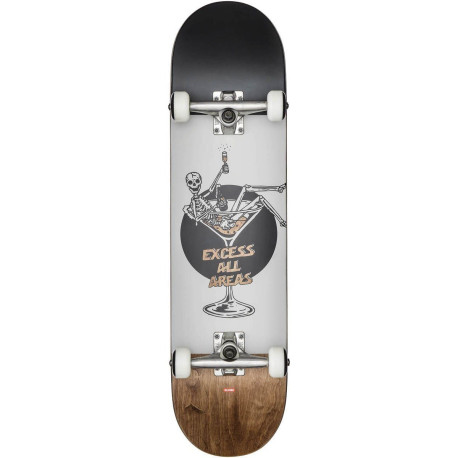 Skateboard Globe G1 Excess 8.0'' - White/Brown - Complete 2023
