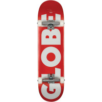 Skateboard Globe GO Fubar  8.25''- Red/White - Complete 2023