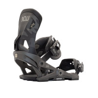 Snowboard Bindings Now Drive Charcoal 2021