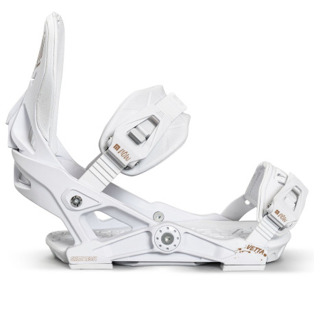 Snowboard Bindings Now Vetta White 2022