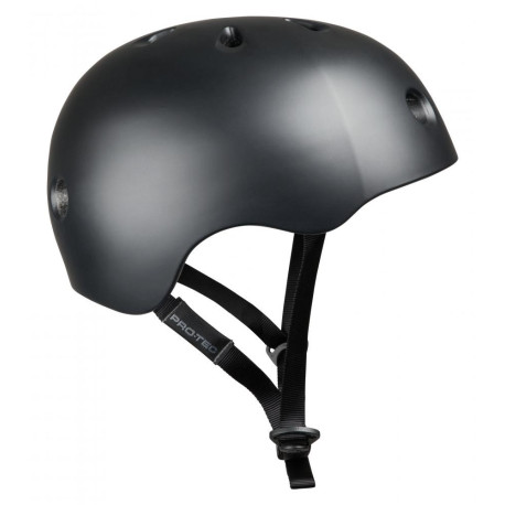Skateboard-Helm Pro-tec Street Lite Satin Black 2018
