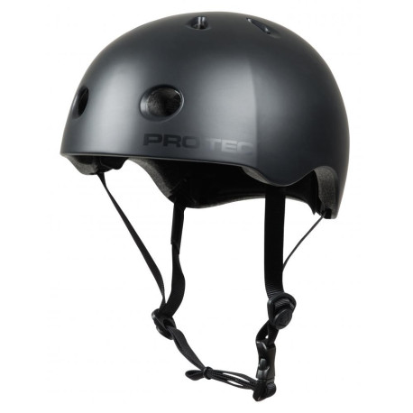 Skateboard-Helm Pro-tec Street Lite Satin Black 2018
