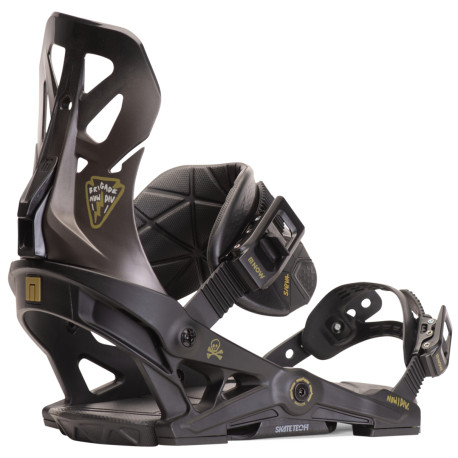 Snowboard Bindings Now Brigade Black/Brown 2020