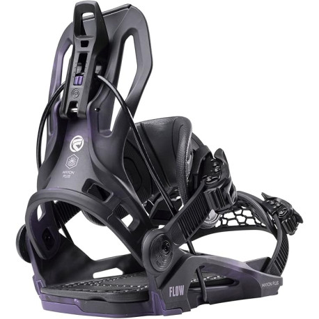 Fixation Snowboard Flow Mayon-Plus Hybrid Blackplum 2023