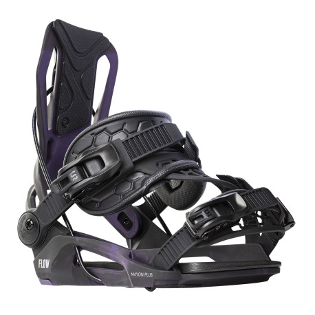 Fixation Snowboard Flow Mayon-Plus Hybrid Blackplum 2023