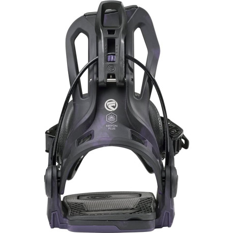 Fixation Snowboard Flow Mayon-Plus Hybrid Blackplum 2023