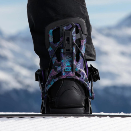 Snowboard Bindings Flow Fuse Hybrid 2025 