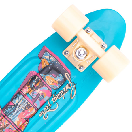 Penny Skateboard Postcard - Coastal Blue 22'' - Complete 2020