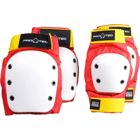 Pro-Tec Pads Knee Elbow Pad Set Retro 2020