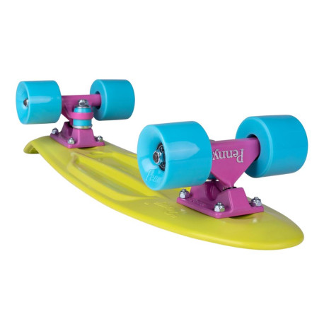 Penny Skateboard Cruiser IN Costa Yellow/Pink 22'' - Complete 2021