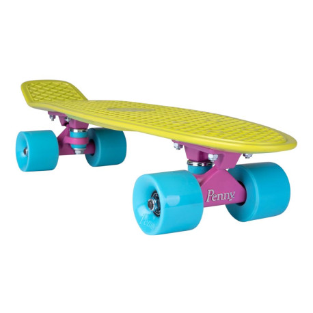 Penny Skateboard Cruiser IN Costa Yellow/Pink 22'' - Complete 2021