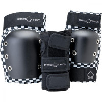 Pro-Tec Pads Street Gear Junior 3 Pack Open Checker 2022