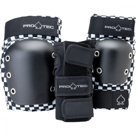 Pro-Tec Pads Street Gear Junior 3 Pack Open Checker 2022