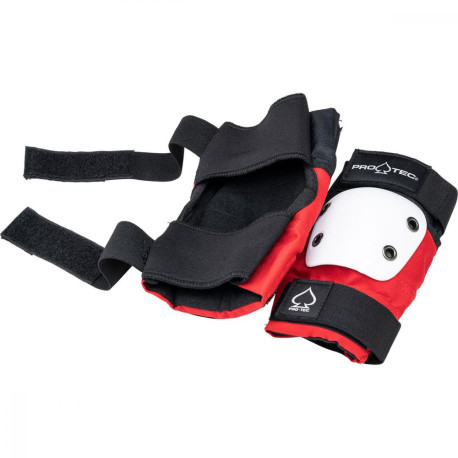 Pro-Tec Pads Street Gear Junior 3 Pack Red/White/Black 2022