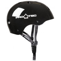 Skateboard helmet Pro-tec Classic Cert Gloss Black 2022