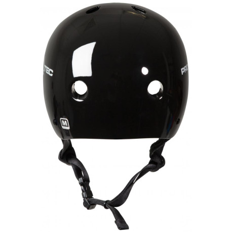 Skateboard helmet Pro-tec Classic Cert Gloss Black 2022