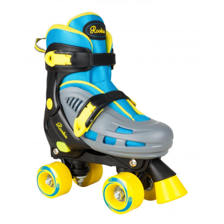 Quad skates Rookieskates Duo Junior Blue Yellow 2019