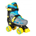 Quad skates Rookieskates Duo Junior Blue Yellow 2019