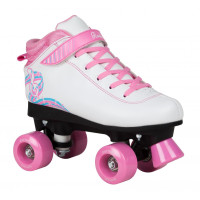 Roller quad Rookieskates Rhythm White Pink 2019