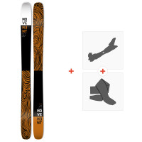Ski Movement Fly Two 115 2022 + Tourenbindungen + Felle - Freestyle + Piste + Touren