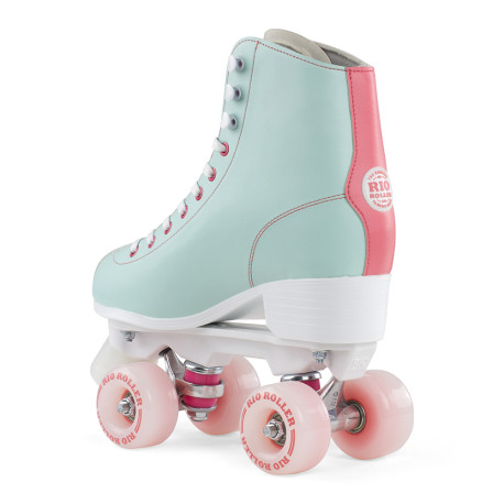 Rollschuhe RioRoller Script Teal / Coral 2023