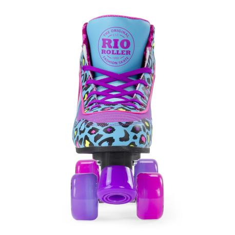 Quad skates RioRoller Leopard 2019