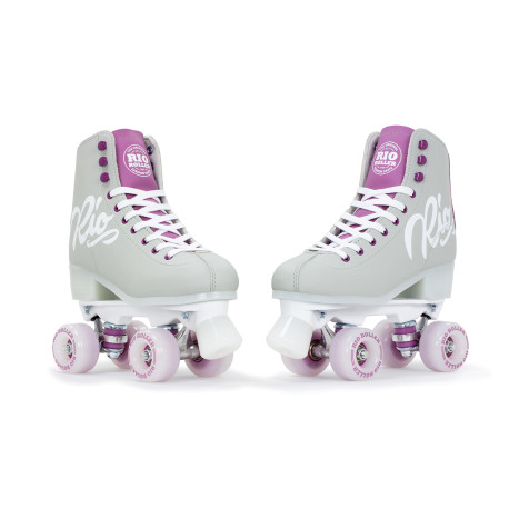 Rollschuhe RioRoller Script Grey / Purple 2023