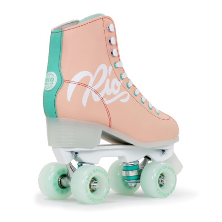 Rollschuhe RioRoller Script Peach / Green 2023
