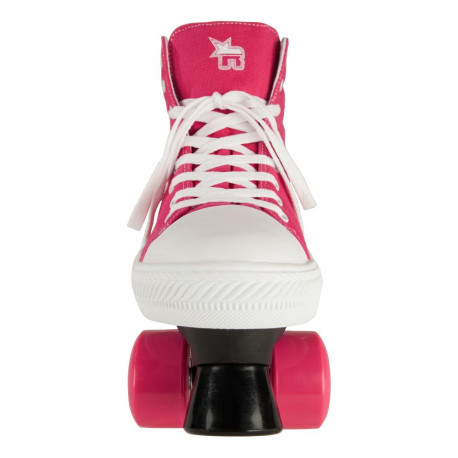 Quad skates Rookieskates Canvas High Pink 2019