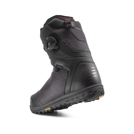 Boots Snowboard Nidecker Lunar Hlock Fcs Burgundy 2020