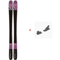 Ski Movement Session 85 W 2022 + Fixations de ski - Ski All Mountain 80-85 mm avec fixations de ski à choix