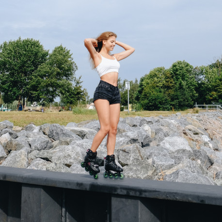 Inline Skates FR Skates Daria Black / Purple 2020