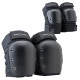 Schutzset Pro-tec Street Knee/Elbow Pad Set Open Black 2023