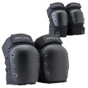 Schutzset Pro-tec Street Knee/Elbow Pad Set Open Black 2023