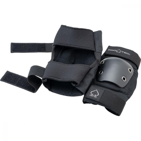 Schutzset Pro-tec Street Knee/Elbow Pad Set Open Black 2023