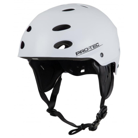 Casque de skateboard Pro-tec Ace Wake Satin White 2023
