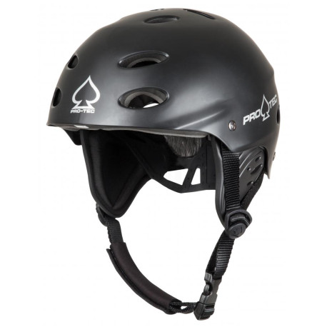 Skateboard helmet Pro-tec Ace Water With Ear Pads Matte Black 2023