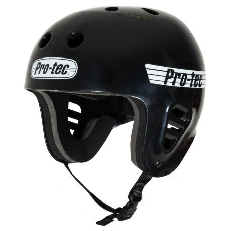 Casque de skateboard Pro-tec Full Cut Water Gloss Black 2023