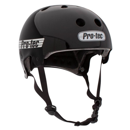 Skateboard helmet Pro-tec Old School Cert Gloss Black 2023