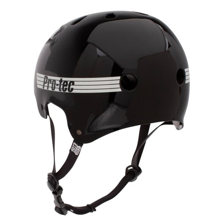Skateboard helmet Pro-tec Old School Cert Gloss Black 2023