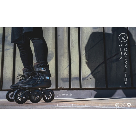 Inline Skates Powerslide Swell Trinity 125 Vanta Black 2018