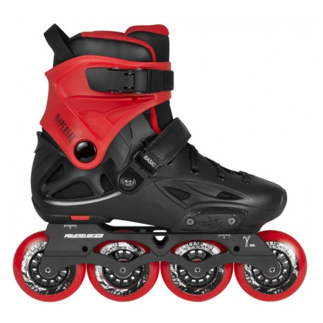 Inlineskates Powerslide Imperial Basic 80 Black Red 2018