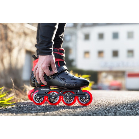 Inlineskates Powerslide Imperial Basic 80 Black Red 2018