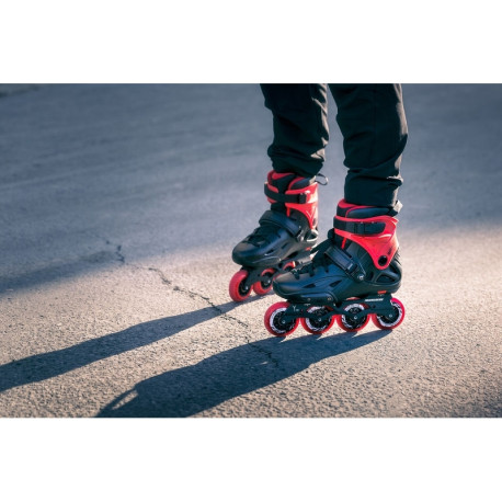 Inlineskates Powerslide Imperial Basic 80 Black Red 2018